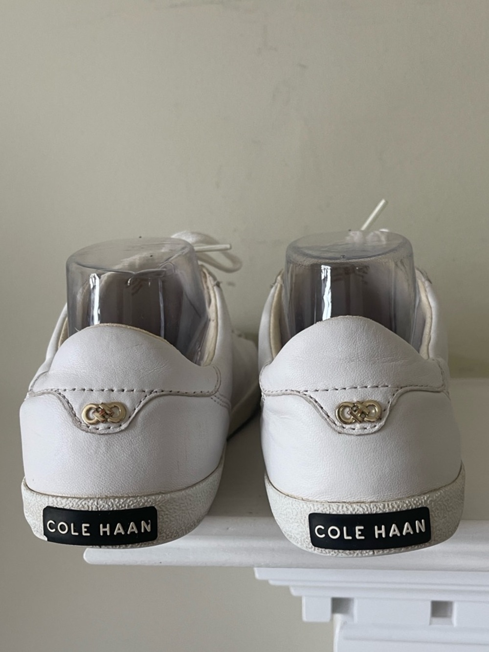 Cole Haan Women’s White Grand Crosscourt Leather Sneaker. Size 8.5 EUC - Picture 8 of 10